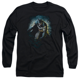 DC Batman Bat Cave - Men's Long Sleeve T-Shirt Men's Long Sleeve T-Shirt Batman   