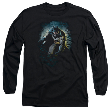 DC Batman Bat Cave - Men's Long Sleeve T-Shirt Men's Long Sleeve T-Shirt Batman   