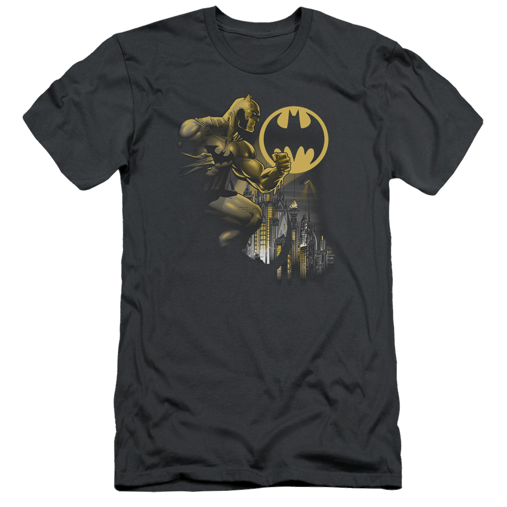Batman Bat Signal - Men's Slim Fit T-Shirt Men's Slim Fit T-Shirt Batman   