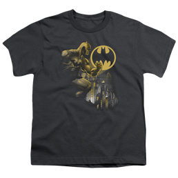 DC Batman Bat Signal - Youth T-Shirt Youth T-Shirt (Ages 8-12) Batman   