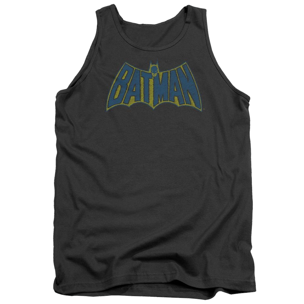 Batman Sketch Logo Men's Tank Men's Tank Batman   