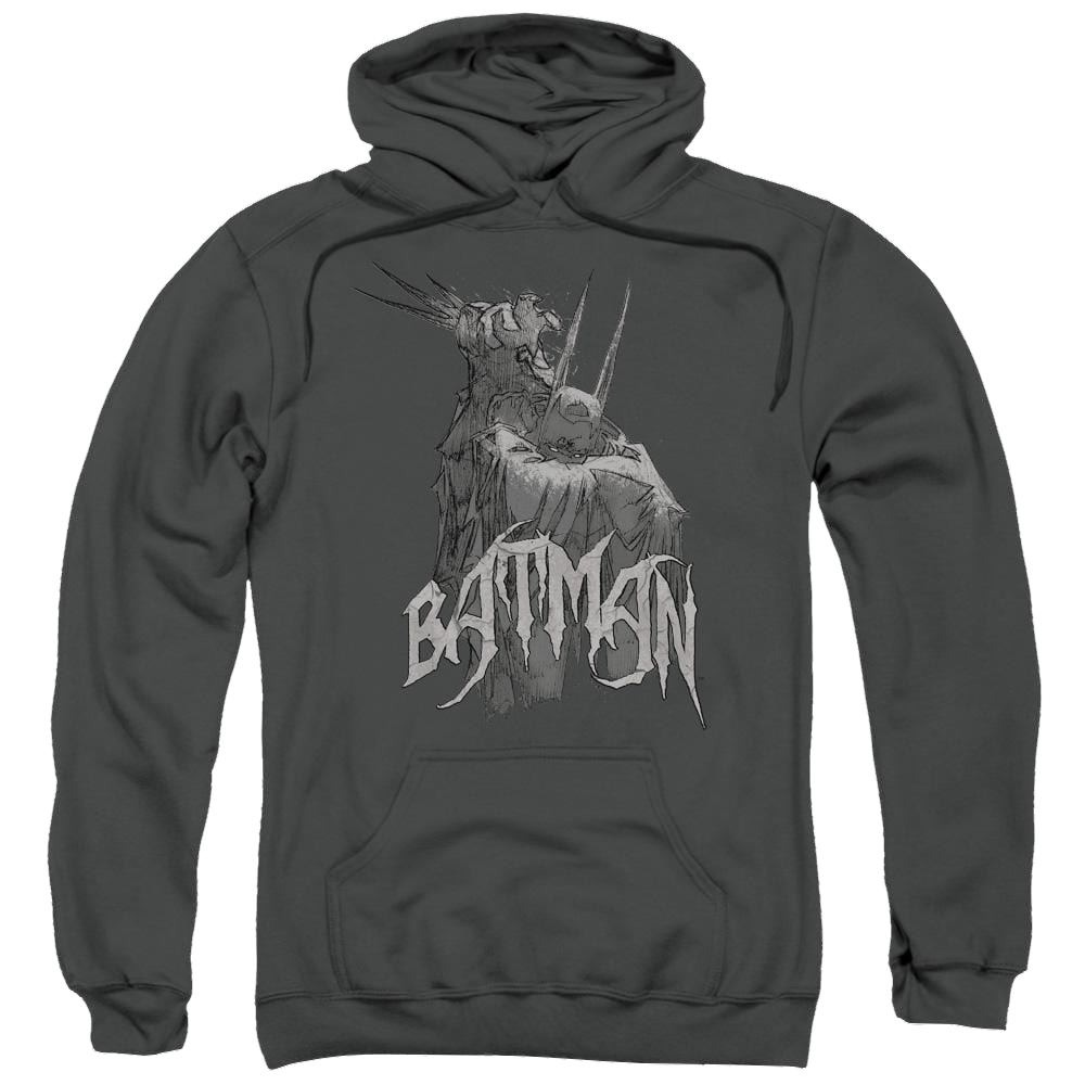 Batman Scary Right Hand - Pullover Hoodie Pullover Hoodie Batman   