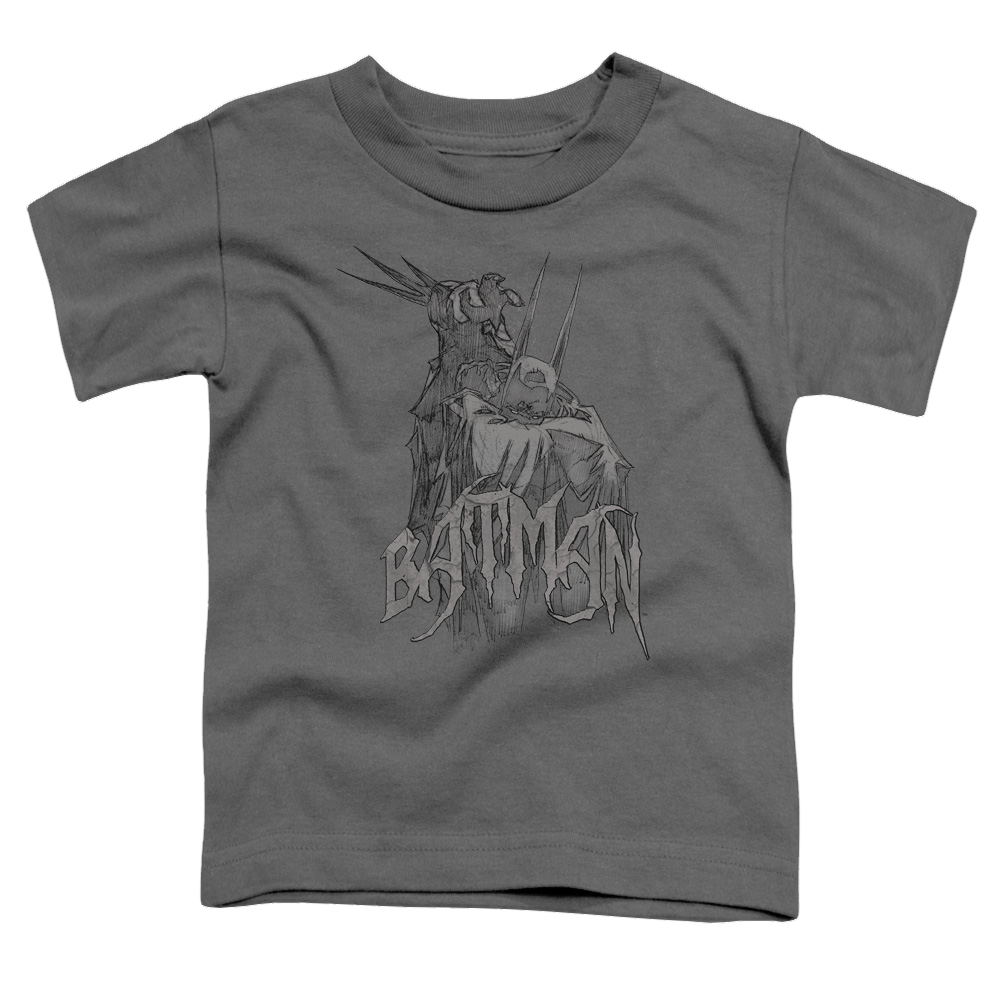 DC Batman Scary Right Hand - Kid's T-Shirt Kid's T-Shirt (Ages 4-7) Batman   