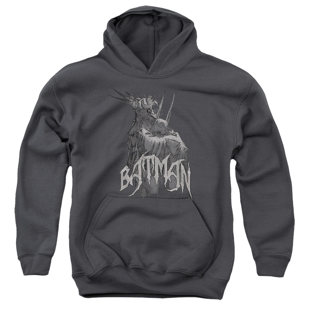 DC Batman Scary Right Hand - Youth Hoodie Youth Hoodie (Ages 8-12) Batman   