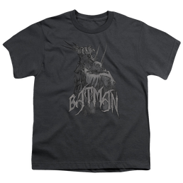 DC Batman Scary Right Hand - Youth T-Shirt Youth T-Shirt (Ages 8-12) Batman   