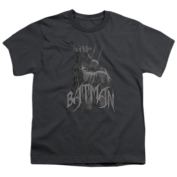 DC Batman Scary Right Hand - Youth T-Shirt Youth T-Shirt (Ages 8-12) Batman   