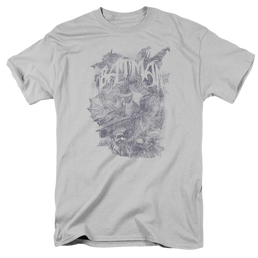 Dc Batman Pencil Bat Collage - Men's Regular Fit T-Shirt Men's Regular Fit T-Shirt Batman   