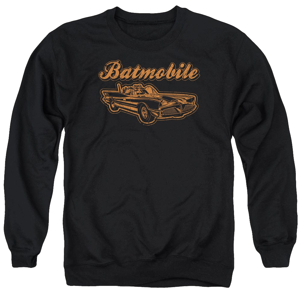 DC Batman Batmobile - Men's Crewneck Sweatshirt Men's Crewneck Sweatshirt Batman   
