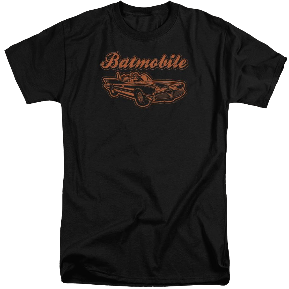 Batman Batmobile - Men's Tall Fit T-Shirt Men's Tall Fit T-Shirt Batman   