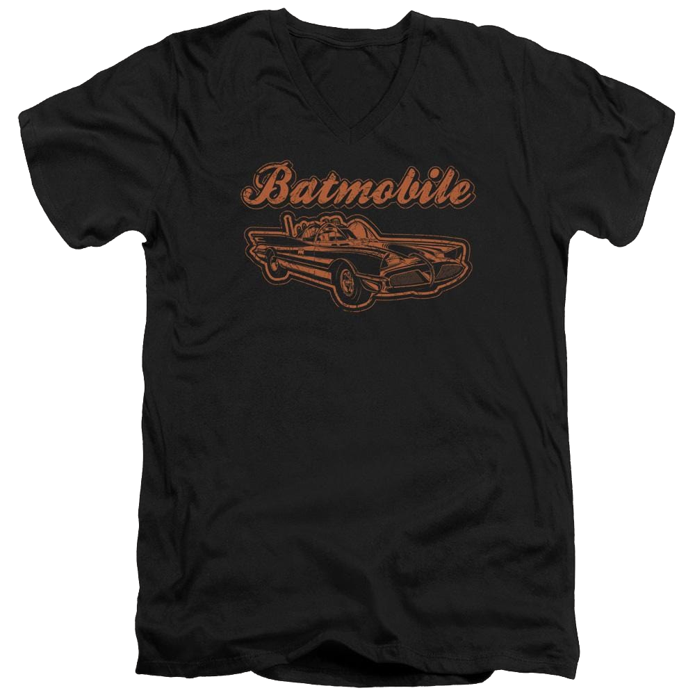 Batman Batmobile - Men's V-Neck T-Shirt Men's V-Neck T-Shirt Batman   