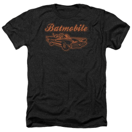 Batman Batmobile - Men's Heather T-Shirt Men's Heather T-Shirt Batman   