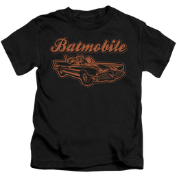 DC Batman Batmobile - Kid's T-Shirt Kid's T-Shirt (Ages 4-7) Batman   