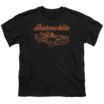 DC Batman Batmobile - Youth T-Shirt Youth T-Shirt (Ages 8-12) Batman   