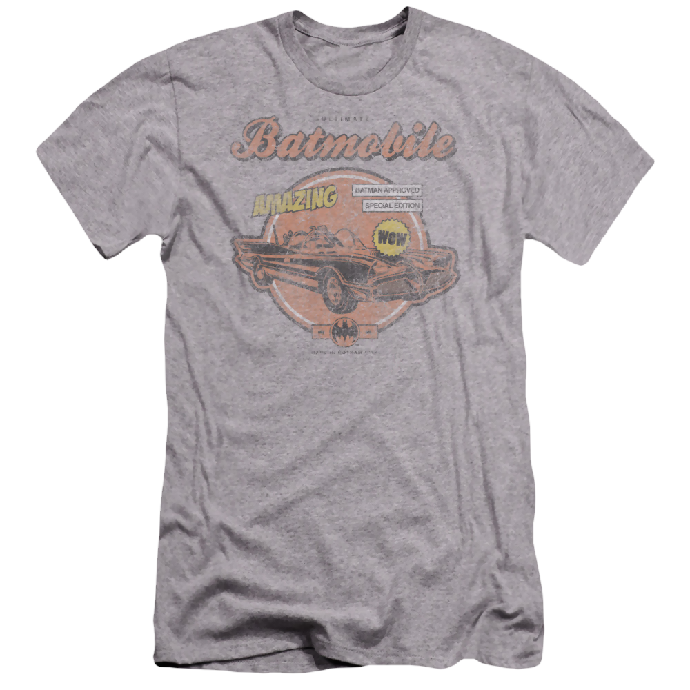 Batman Amzing Batmobile - Men's Premium Slim Fit T-Shirt Men's Premium Slim Fit T-Shirt Batman   