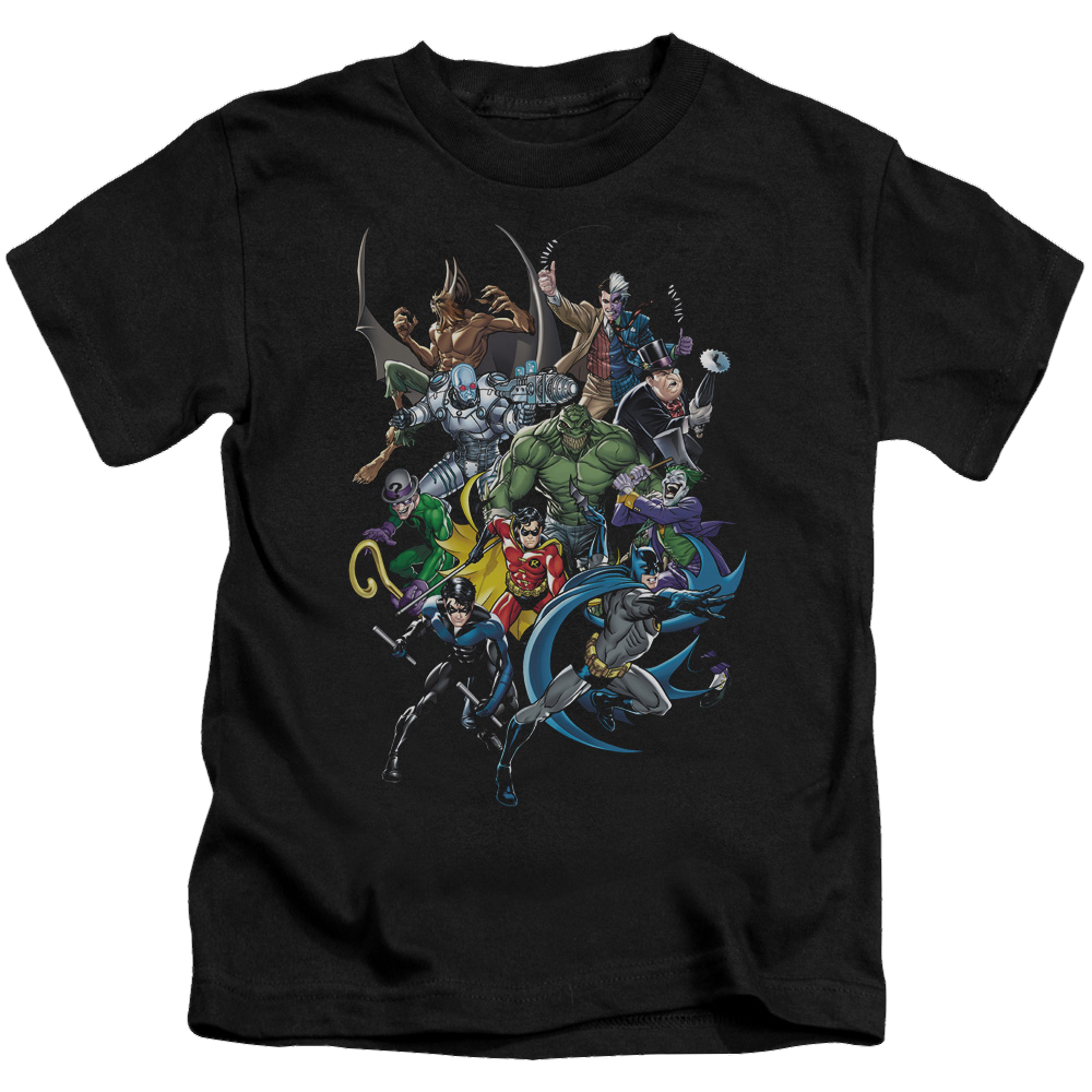 DC Batman Saints And Psychos - Kid's T-Shirt Kid's T-Shirt (Ages 4-7) Batman   