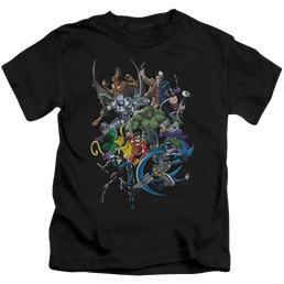 DC Batman Saints And Psychos - Kid's T-Shirt Kid's T-Shirt (Ages 4-7) Batman   