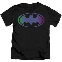 DC Batman Gradient Bat Logo - Kid's T-Shirt Kid's T-Shirt (Ages 4-7) Batman   