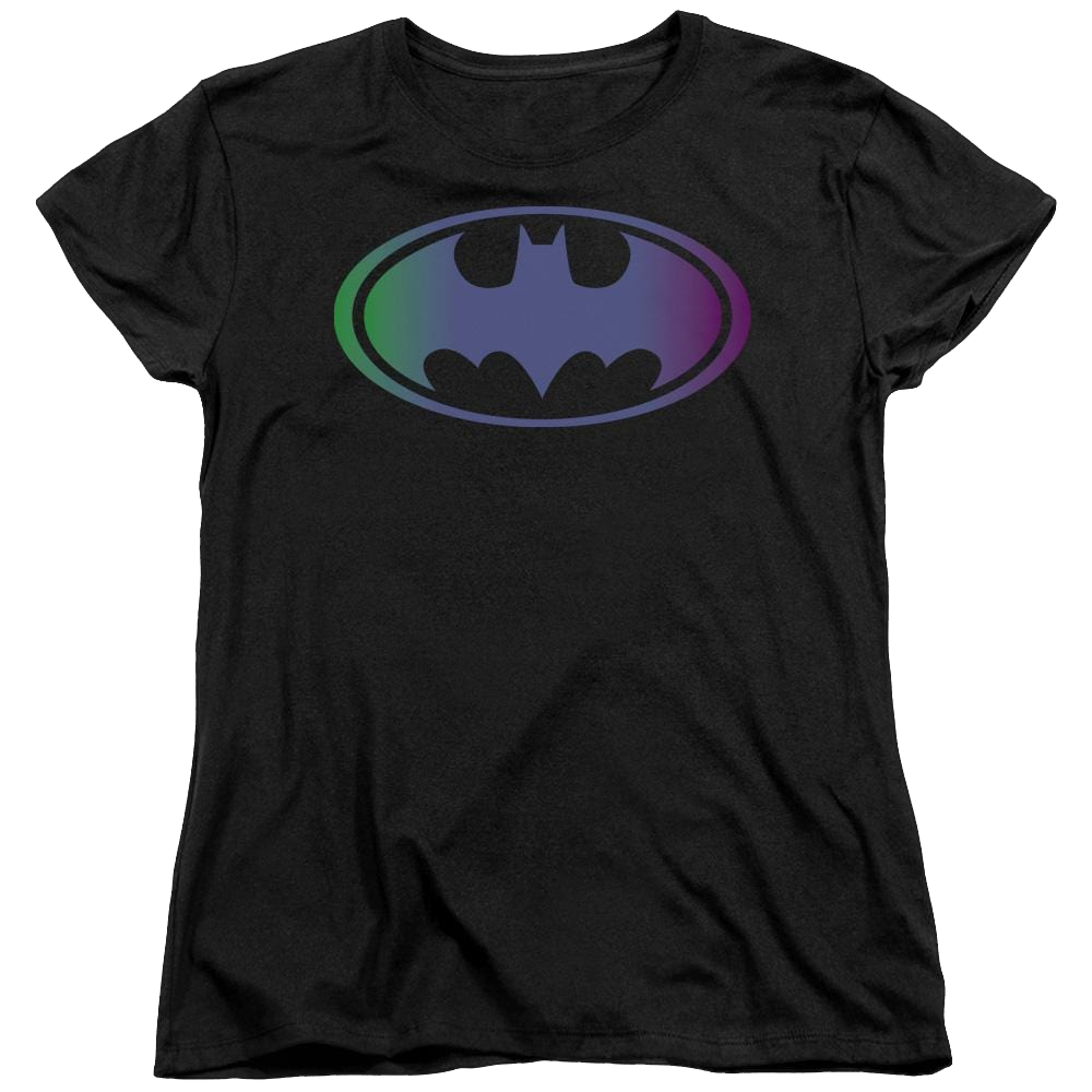 Batman Gradient Bat Logo - Women's T-Shirt Women's T-Shirt Batman   