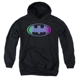 DC Batman Gradient Bat Logo - Youth Hoodie Youth Hoodie (Ages 8-12) Batman   