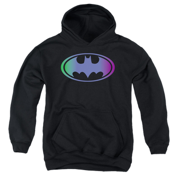 DC Batman Gradient Bat Logo - Youth Hoodie Youth Hoodie (Ages 8-12) Batman   