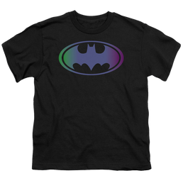 DC Batman Gradient Bat Logo - Youth T-Shirt Youth T-Shirt (Ages 8-12) Batman   
