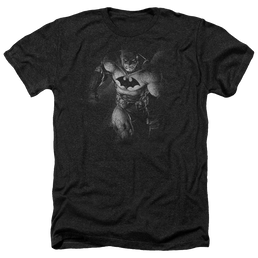 Batman Materialized - Men's Heather T-Shirt Men's Heather T-Shirt Batman   