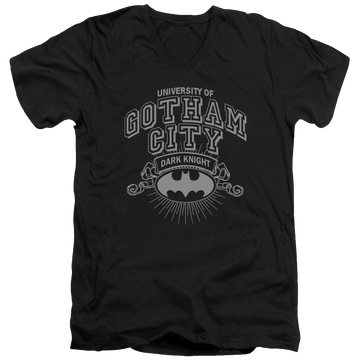 Batman University Of Gotham - Men's V-Neck T-Shirt Men's V-Neck T-Shirt Batman   