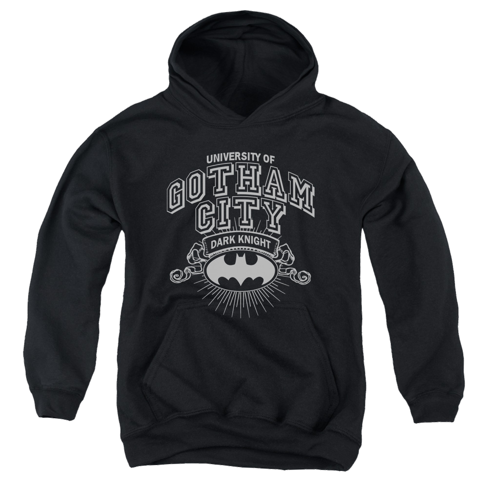 DC Batman University Of Gotham - Youth Hoodie Youth Hoodie (Ages 8-12) Batman   