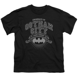 DC Batman University Of Gotham - Youth T-Shirt Youth T-Shirt (Ages 8-12) Batman   