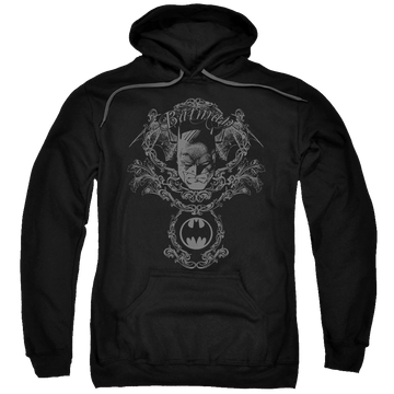 Batman Dark Knight Heraldry - Pullover Hoodie Pullover Hoodie Batman   