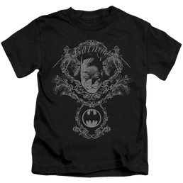 DC Batman Dark Knight Heraldry - Kid's T-Shirt Kid's T-Shirt (Ages 4-7) Batman   