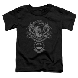 DC Batman Dark Knight Heraldry - Toddler T-Shirt Toddler T-Shirt Batman   