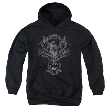 DC Batman Dark Knight Heraldry - Youth Hoodie Youth Hoodie (Ages 8-12) Batman   
