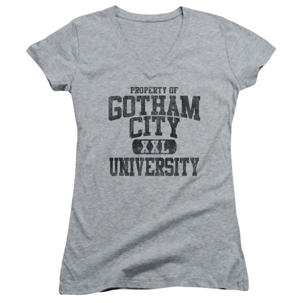 Batman Property Of Gcu - Juniors V-Neck T-Shirt Juniors V-Neck T-Shirt Batman   