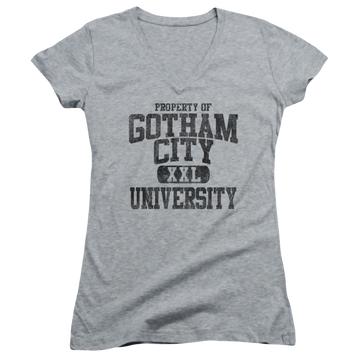 Batman Property Of Gcu - Juniors V-Neck T-Shirt Juniors V-Neck T-Shirt Batman   