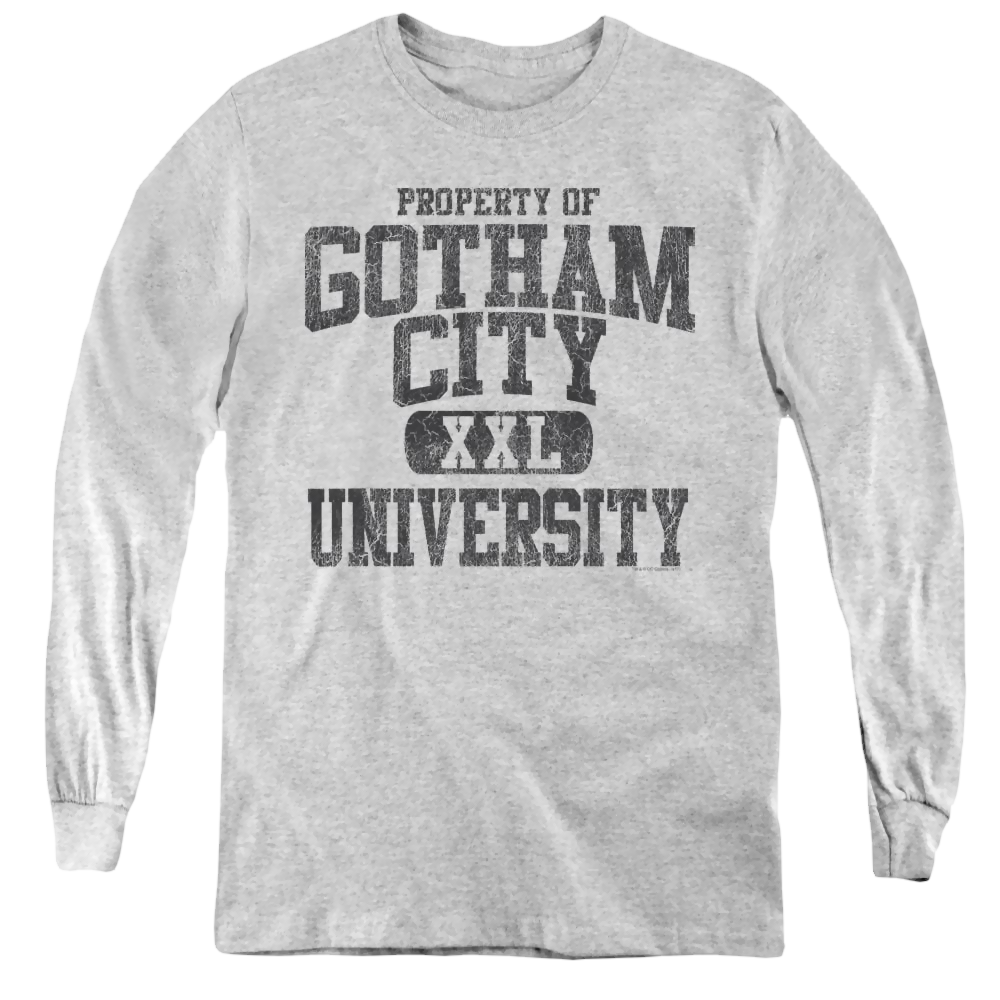 Dc Batman Property Of Gcu - Youth Long Sleeve T-Shirt Youth Long Sleeve T-Shirt Batman   