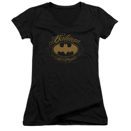 Batman Batman La - Juniors V-Neck T-Shirt Juniors V-Neck T-Shirt Batman   