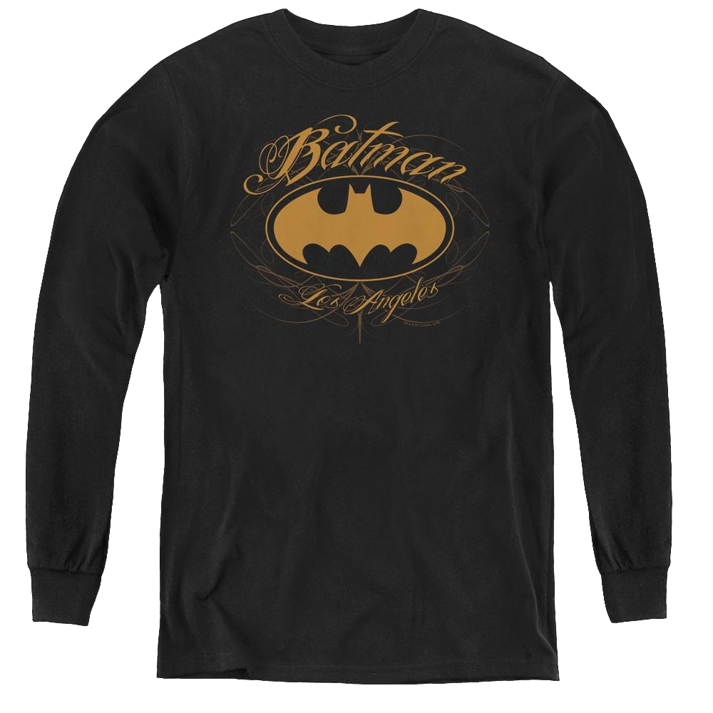 Dc Batman Batman La - Youth Long Sleeve T-Shirt Youth Long Sleeve T-Shirt Batman   