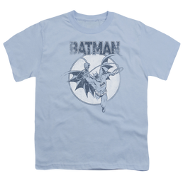 DC Batman Swinging Bat - Youth T-Shirt Youth T-Shirt (Ages 8-12) Batman   