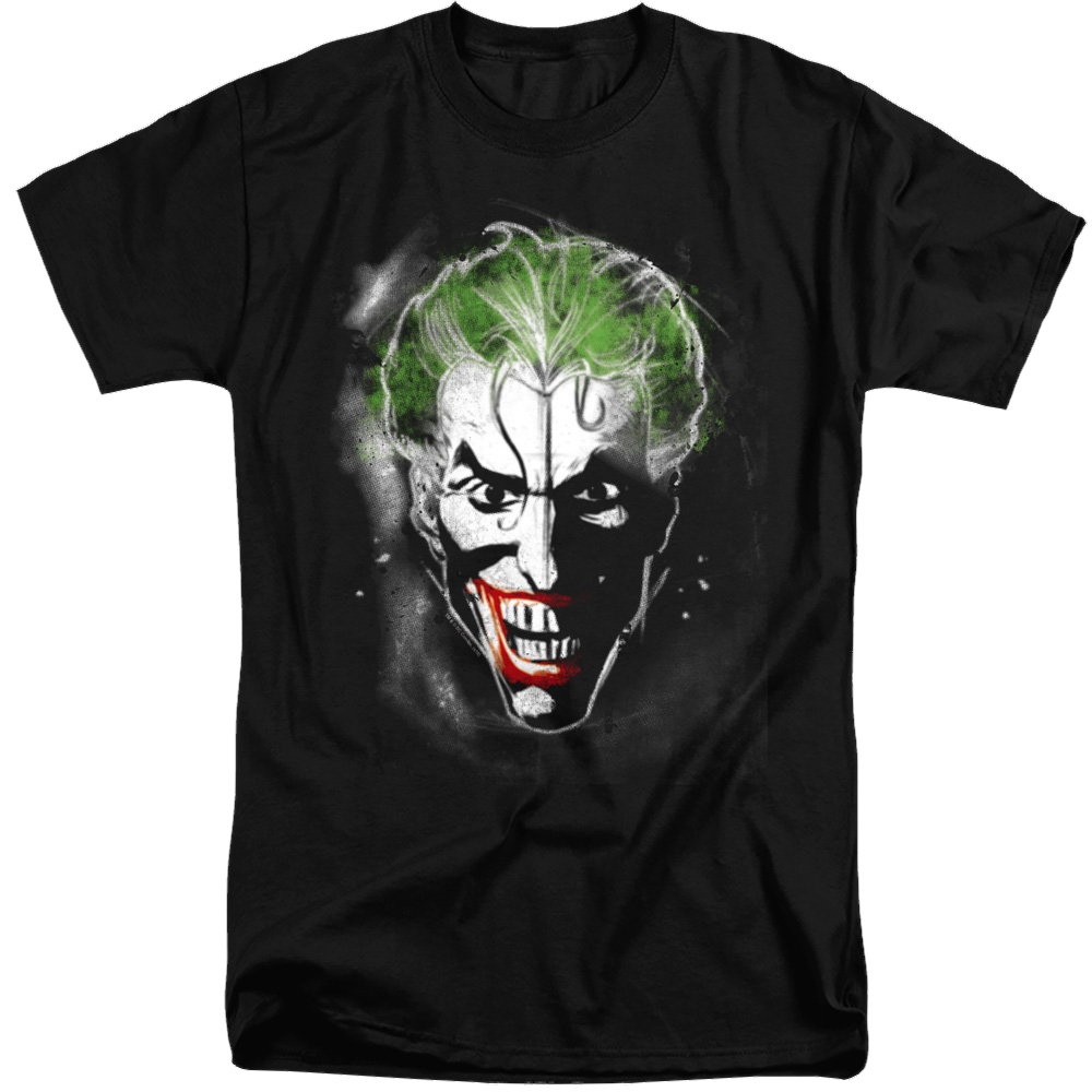 Joker, The Face Of Madness - Men's Tall Fit T-Shirt Men's Tall Fit T-Shirt Joker   