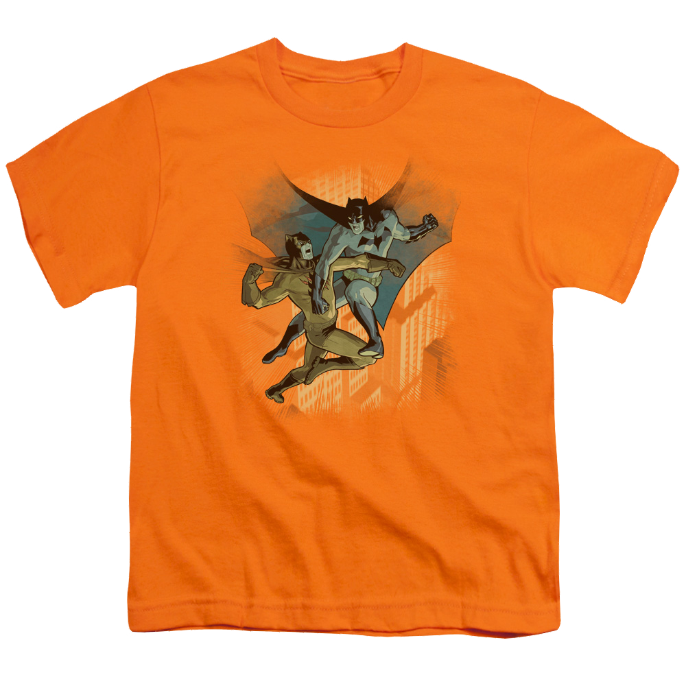 DC Batman Batman Vs Catman - Youth T-Shirt Youth T-Shirt (Ages 8-12) Batman   