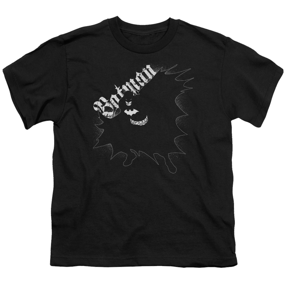 DC Batman Darkness - Youth T-Shirt Youth T-Shirt (Ages 8-12) Batman   