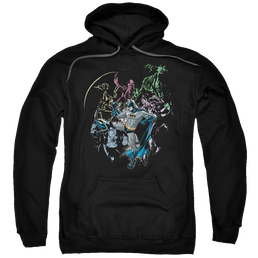 Batman Surrounded - Pullover Hoodie Pullover Hoodie Batman   