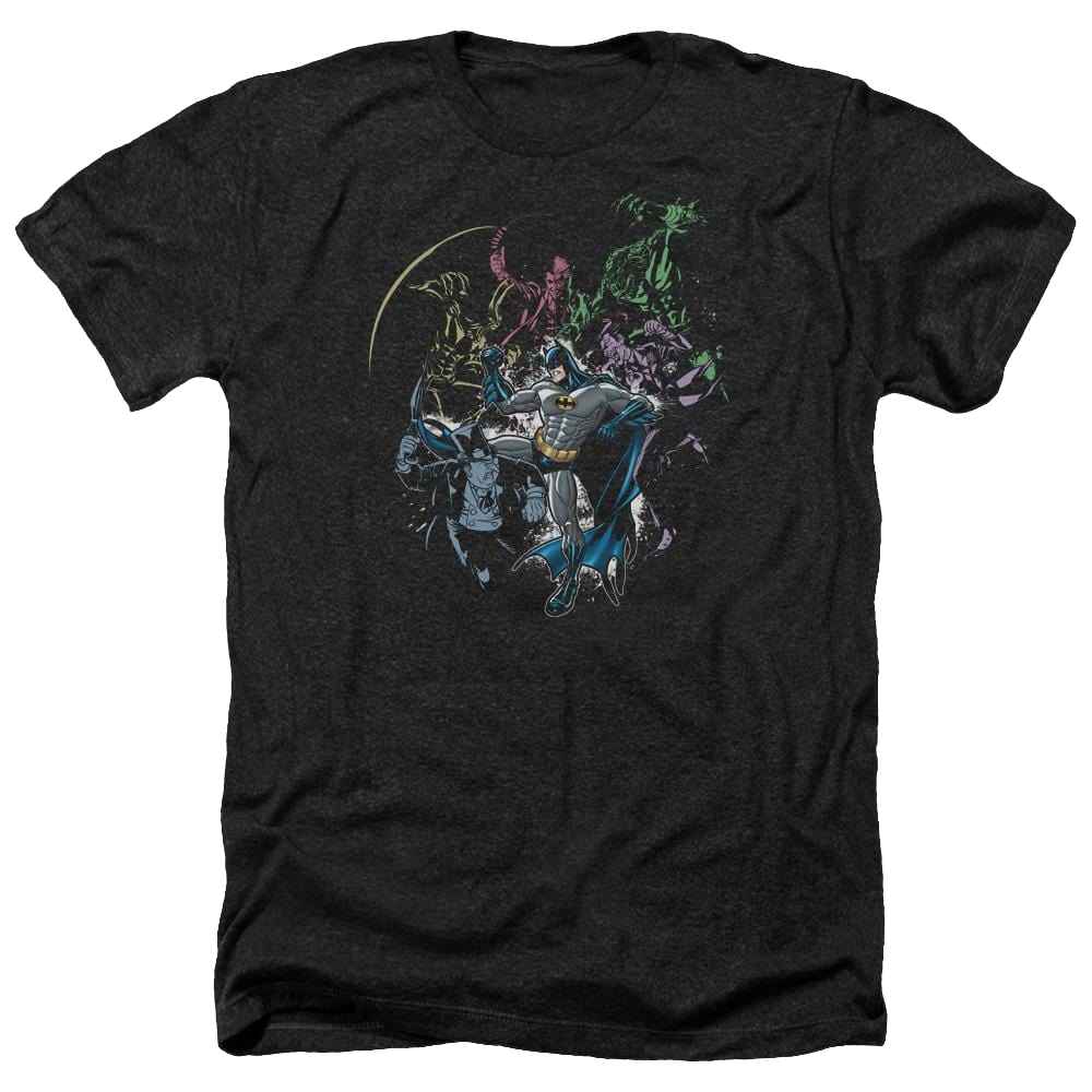 Batman Surrounded - Men's Heather T-Shirt Men's Heather T-Shirt Batman   