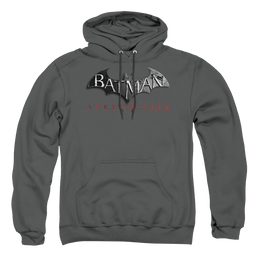 Batman - Arkham Logo - Pullover Hoodie Pullover Hoodie Batman   
