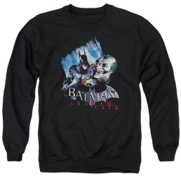 Batman - Arkham Joke's On You! - Men's Crewneck Sweatshirt Men's Crewneck Sweatshirt Batman   