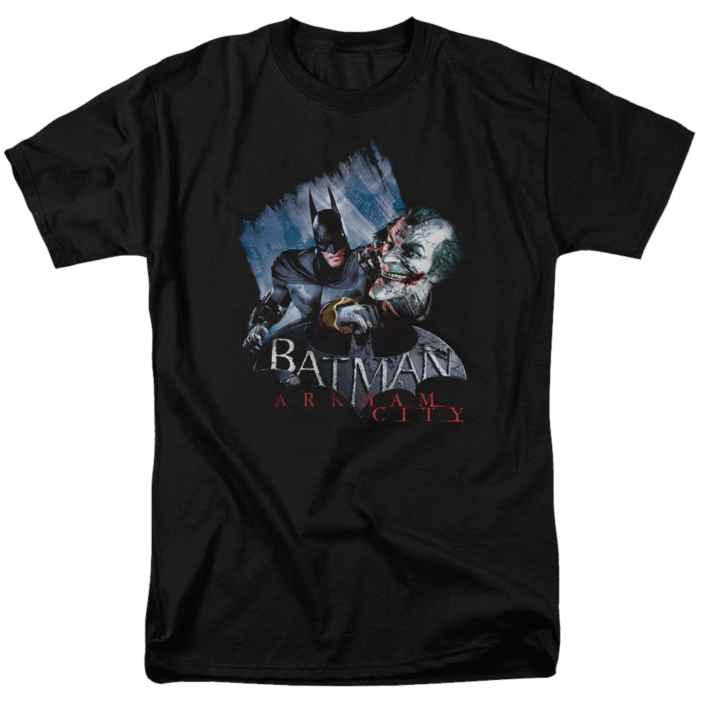 Batman - Arkham Jokes On You! - Men's Regular Fit T-Shirt Men's Regular Fit T-Shirt Batman   