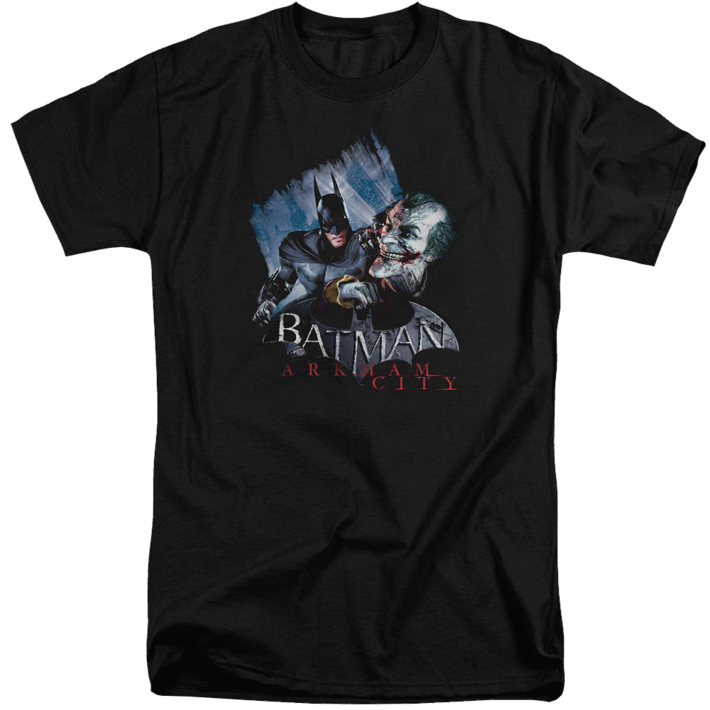 Batman - Arkham Jokes On You! - Men's Tall Fit T-Shirt Men's Tall Fit T-Shirt Batman   