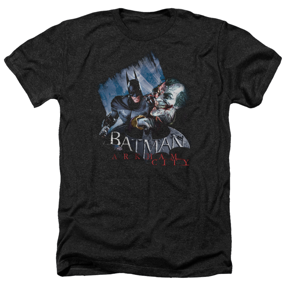 Batman - Arkham Jokes On You! - Men's Heather T-Shirt Men's Heather T-Shirt Batman   