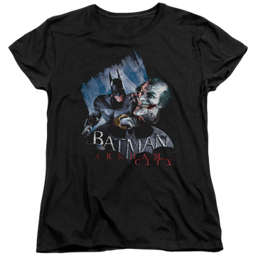 Batman - Arkham Jokes On You! - Women's T-Shirt Women's T-Shirt Batman   